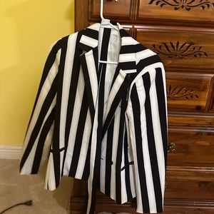Striped blazer